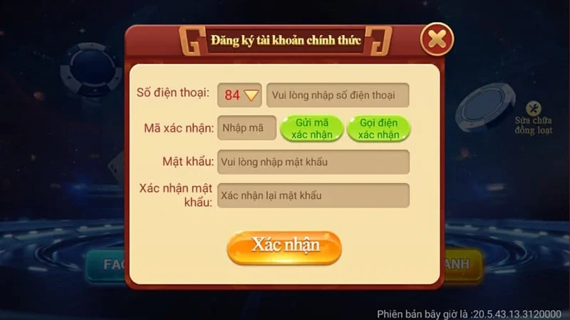 đăng ký nhận khuyến mãi tại cf68